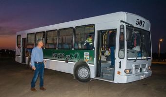 EL SERVICIO DE COLECTIVOS YA EST EN LAS CALLES DE VILLA GESELL